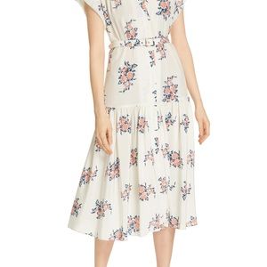 Veronica Beard Meagan Silk Dress